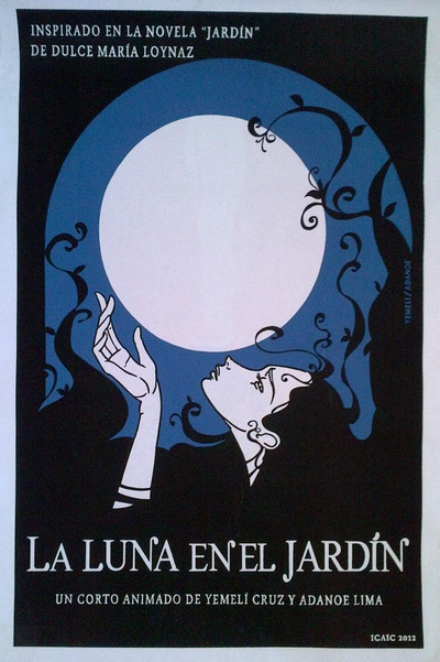 Póster de La luna en el jardín