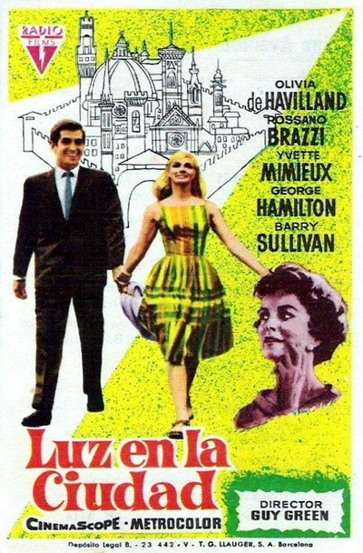 Póster de La luz en la plaza