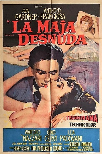 Póster de La maja desnuda