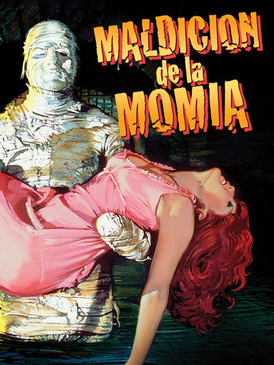 Póster de La maldición de la momia