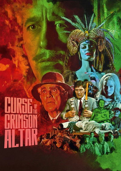 Póster de La maldición del Altar Rojo