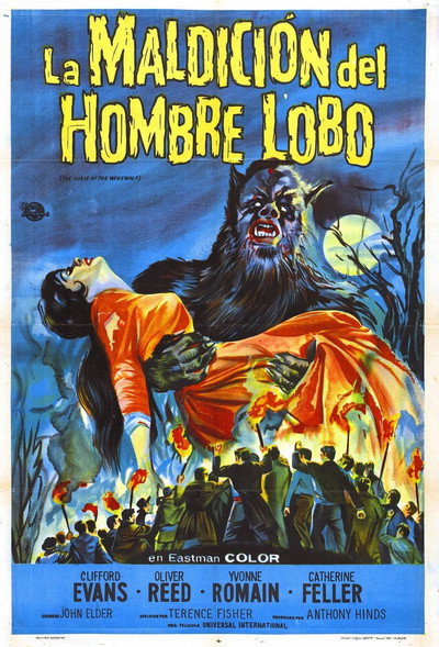 Póster de La maldición del hombre lobo