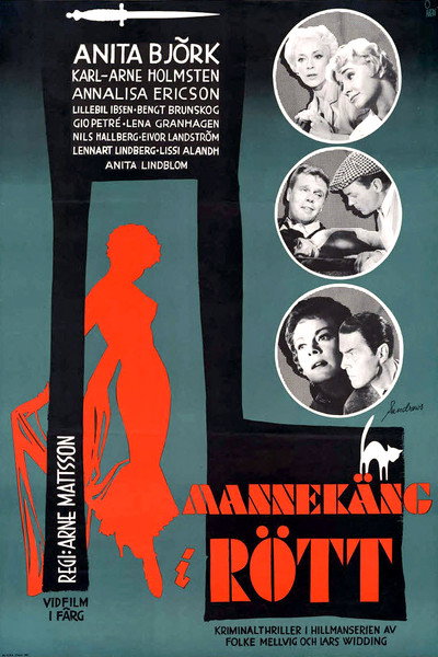 Póster de La maniquí roja