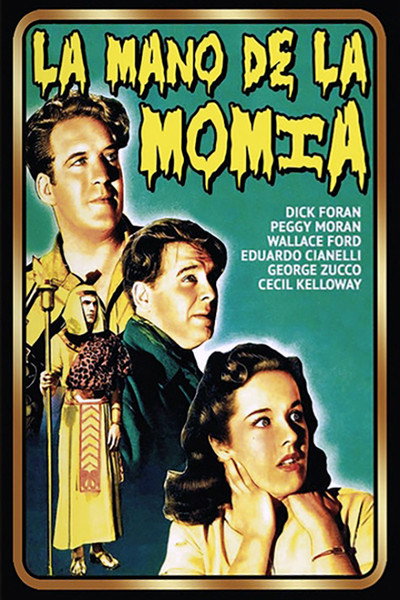 Póster de La mano de la momia