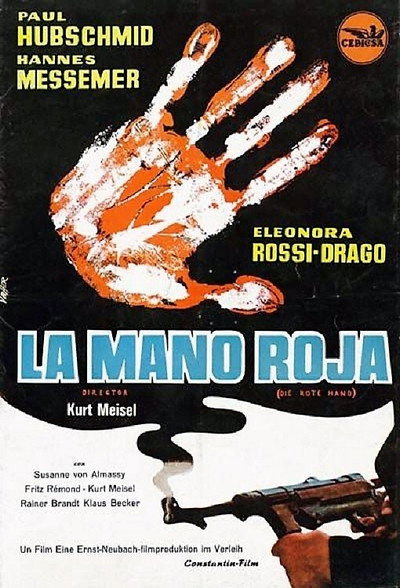 Póster de La mano roja