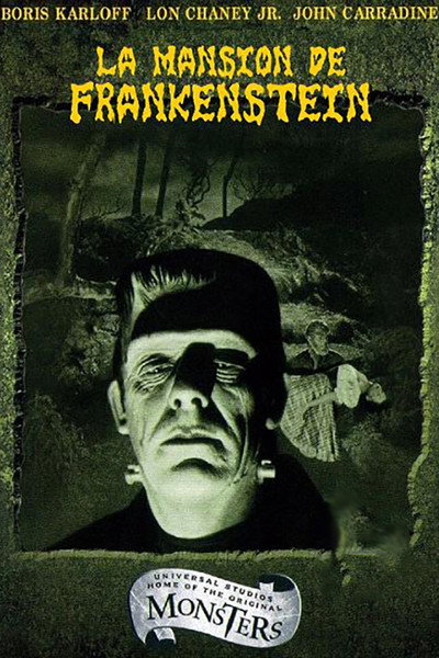 Póster de La mansión de Frankenstein