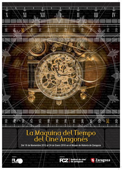 Póster de La máquina del tiempo del cine aragonés