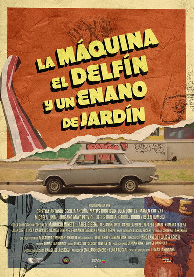 Póster de La Máquina, El Delfín Y Un Enano De Jardín