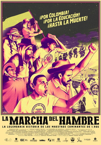 Póster de La marcha del Hambre