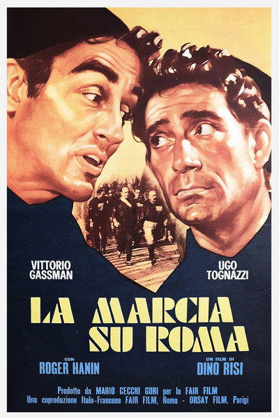 Póster de La marcha sobre Roma