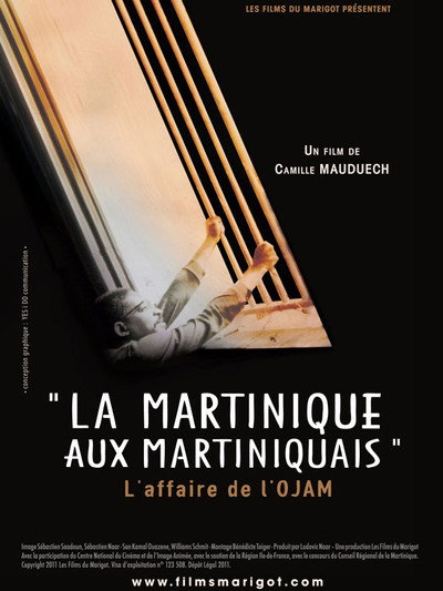Póster de La Martinique aux Martiniquais, l'affaire de l'O.J.A.M.
