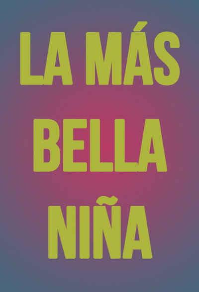 Póster de La más bella niña