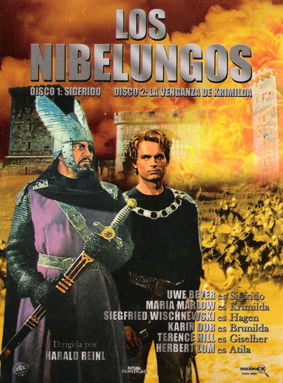 Póster de La masacre de los Burgondes
