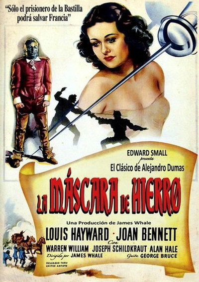 Póster de La máscara de hierro