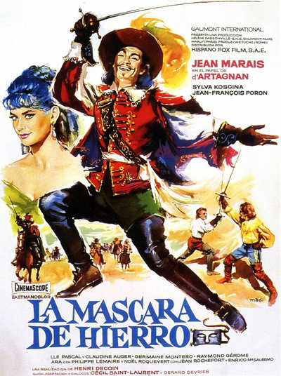 Póster de La máscara de hierro
