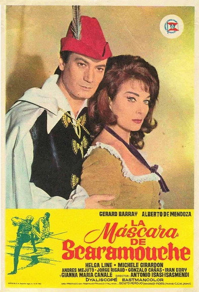 Póster de La máscara de Scaramouche