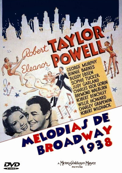 Póster de La melodía de Broadway 1938