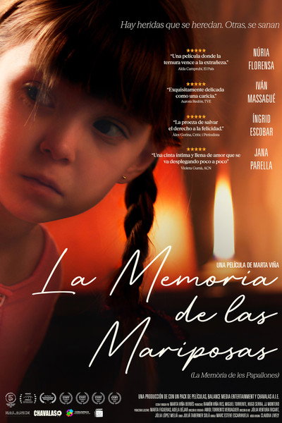 Póster de La memòria de les papallones