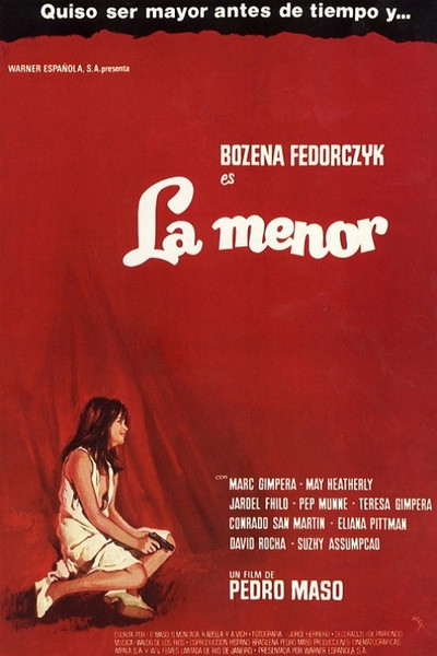 Póster de La menor