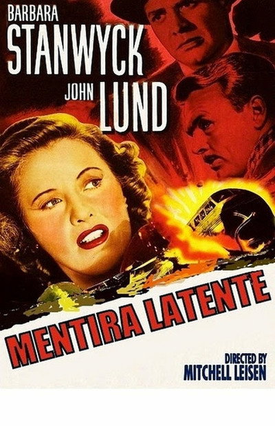 Póster de La mentira candente