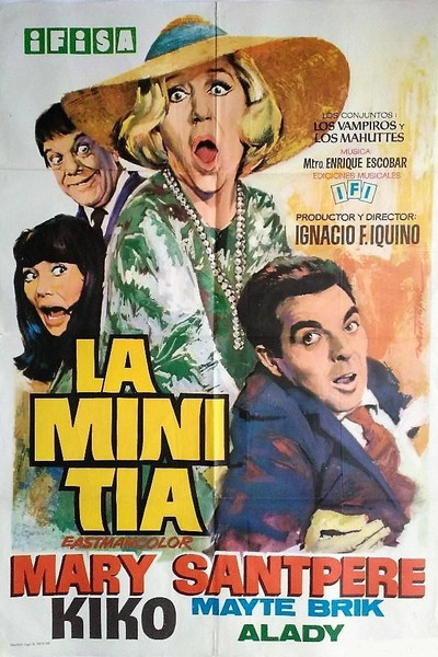 Póster de La 'mini' tía