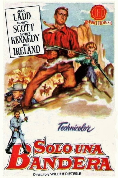 Póster de La montaña roja