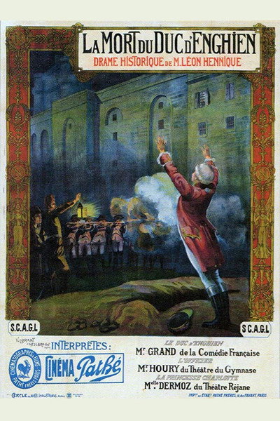 Póster de La mort du duc d'Enghien