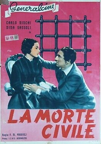 Póster de La morte civile