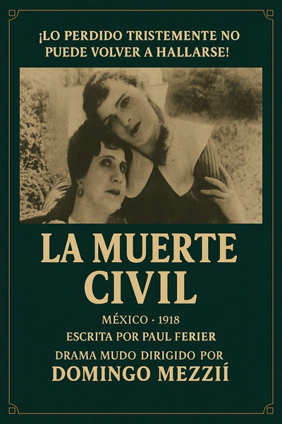 Póster de La muerte civil