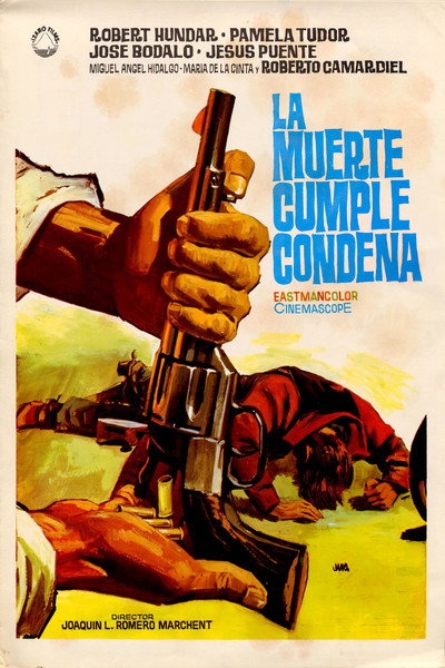 Póster de La muerte cumple condena