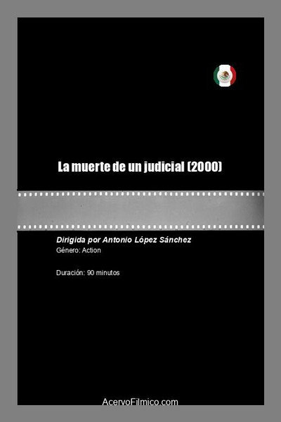 Póster de La muerte de un judicial