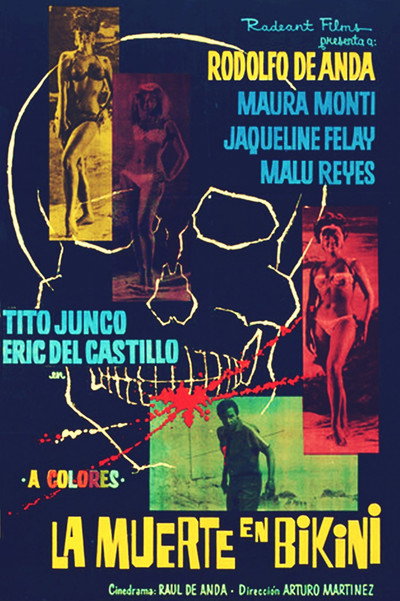 Póster de La muerte en bikini