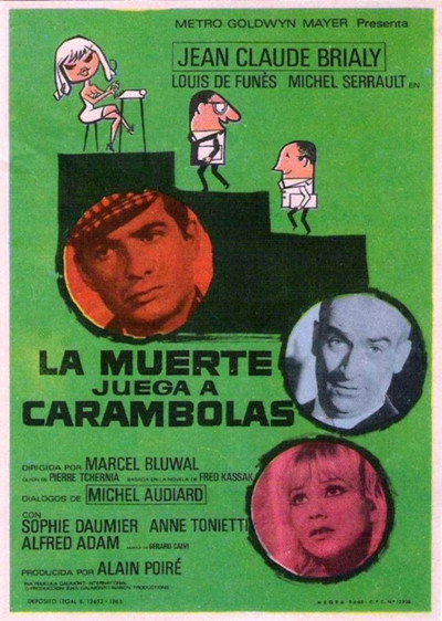Póster de La muerte juega a carambolas