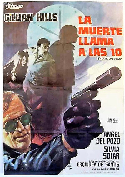 Póster de La muerte llama a las 10