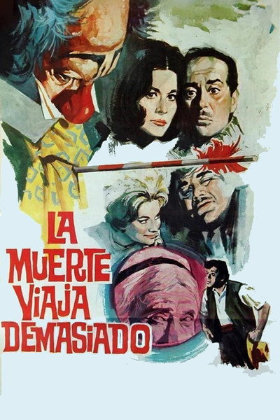 Póster de La muerte viaja demasiado
