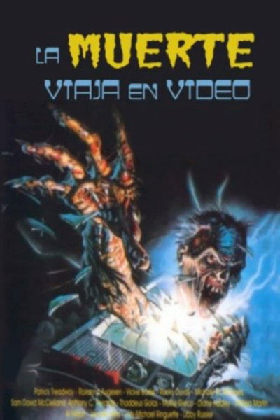 Póster de La muerte viaja en vídeo