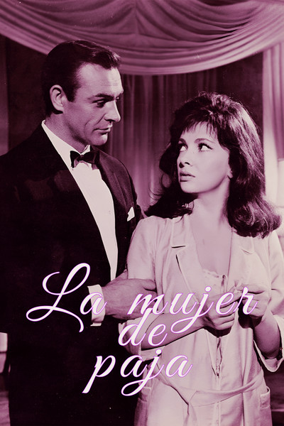 Póster de La mujer de paja