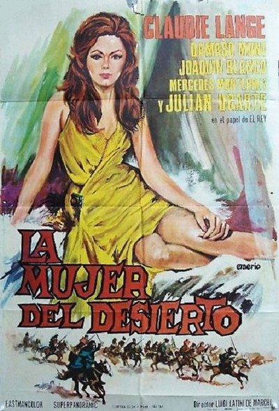 Póster de La mujer del desierto