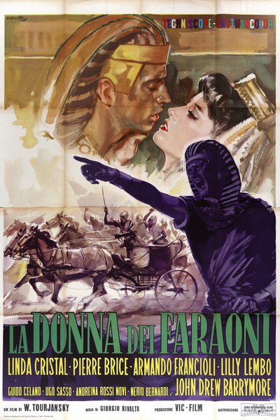 Póster de La mujer del Faraon