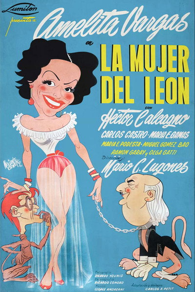 Póster de La mujer del león
