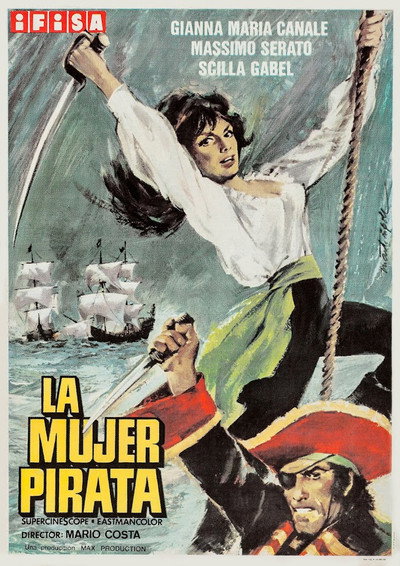 Póster de La mujer pirata