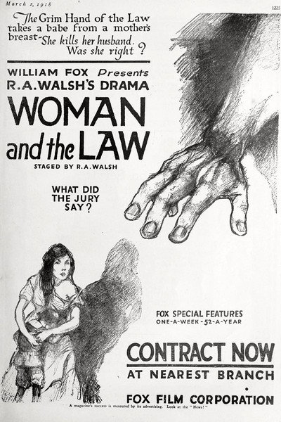 Póster de La Mujer y la Ley