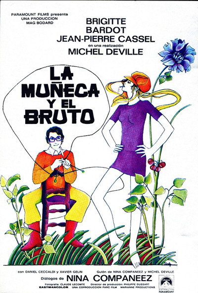 Póster de La muñeca y el bruto