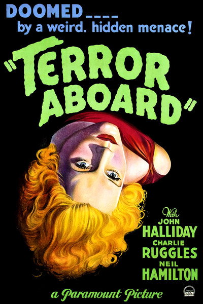 Póster de La nave del terror