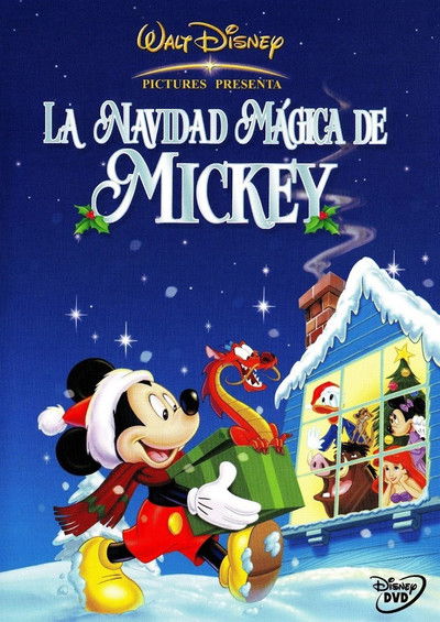 Póster de La Navidad mágica de Mickey
