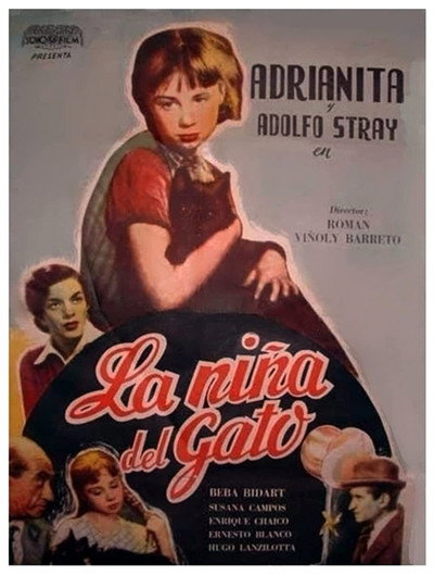 Póster de La niña del gato