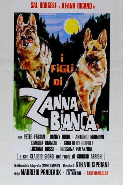 Póster de La niña, el perro y el pato