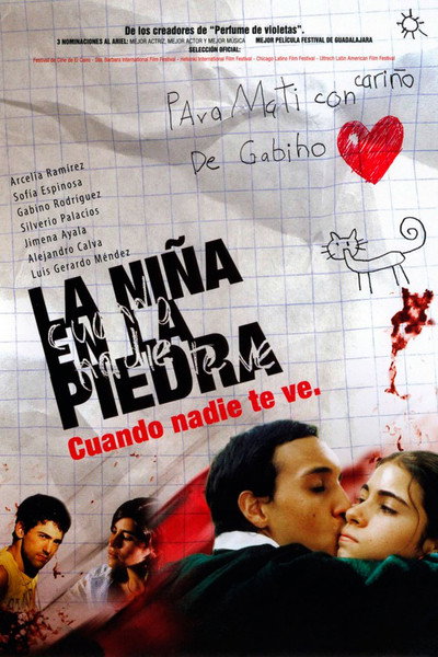 Póster de La niña en la piedra