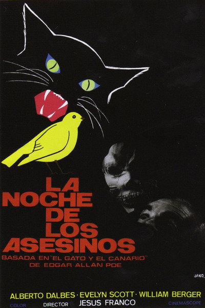 Póster de La noche de los asesinos