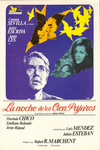 Póster de La noche de los cien pájaros